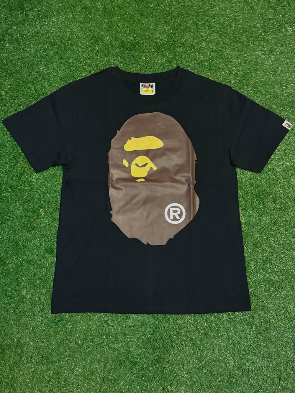 Classic Black Bape Head Tee